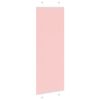 vidaXL Tenda Plissettata Rosa 75x200 cm Larghezza Tessuto 74,4 cm