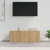 vidaXL Mobile Porta TV Rovere Sonoma 80x34x30 cm Legno Multistrato