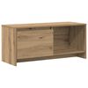 vidaXL Set mobile TV Rovere artigianale 90 x 35 x 40 cm