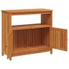 vidaXL Tavolo Consolle da Giardino 80x35x75 cm Legno Massello Acacia