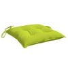 vidaXL Cuscini per Pallet 4 pz Verde Chiaro 50x50x7 cm Tessuto Oxford