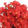 vidaXL Ghirlande Fiori Artificiali Natale 3 pz Rosso 85 cm