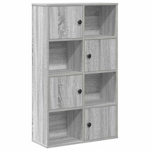 vidaXL Libreria Grigio Sonoma 60x24x101,5 cm in Truciolato