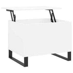 vidaXL Tavolino da Salotto Bianco 60x44,5x45 cm in Legno Multistrato