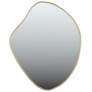 vidaXL Specchio da Parete Dorato 50x40 cm
