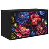 vidaXL Mobile TV da Parete KIEL 69 x 33 x 40 cm Rovere Nero