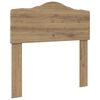vidaXL Testiera Rovere artigianale Legno ingegnerizzato