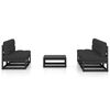 vidaXL Set Divani da Giardino 6 pz con Cuscini Legno Massello di Pino