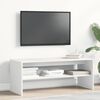 vidaXL Mobile Porta TV Bianco 100x40x40 cm in Legno Multistrato