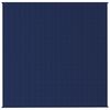 vidaXL Coperta Ponderata Blu 200x200 cm 13 kg Tessuto