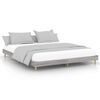 vidaXL Giroletto Grigio Sonoma 200x200 cm in Legno Multistrato