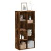 vidaXL Libreria Rovere Fumo 50x25x105 cm in Legno Multistrato