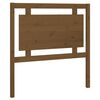 vidaXL Testiera per Letto ambra 95,5x4x100cm in Legno Massello di Pino