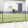 vidaXL Recinzione per Giardino Grigio 1,7 x 0,6 m