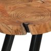 vidaXL Tavolino da Caffè 35 cm 4 Tronchi in Legno Massello di Acacia
