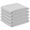 vidaXL Tovaglia da Tavolo 5 pz Rettangolare Bianco 110 x 180 cm
