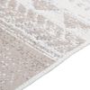 vidaXL Tappeto Beige 100x200 cm in Cotone