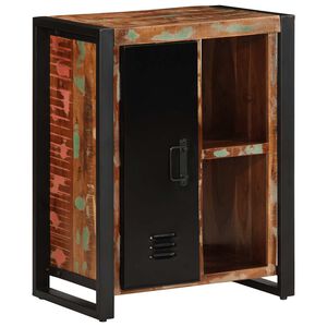 vidaXL Credenza Multicolore 55x35x70 cm in Legno Massello Recupero