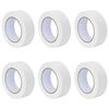 vidaXL Nastri Adesivi per Pittori 6 pz Bianco 38mm x 50m Carta