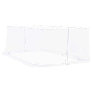 vidaXL Rete per zanzare per gazebo 220 a maglia 220 mesh Bianco
