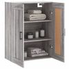 vidaXL Mobile a Parete Grigio Sonoma 69,5x34x90 cm Legno Multistrato