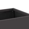vidaXL Focolare Nero 60 x 35 x 100 cm Acciaio