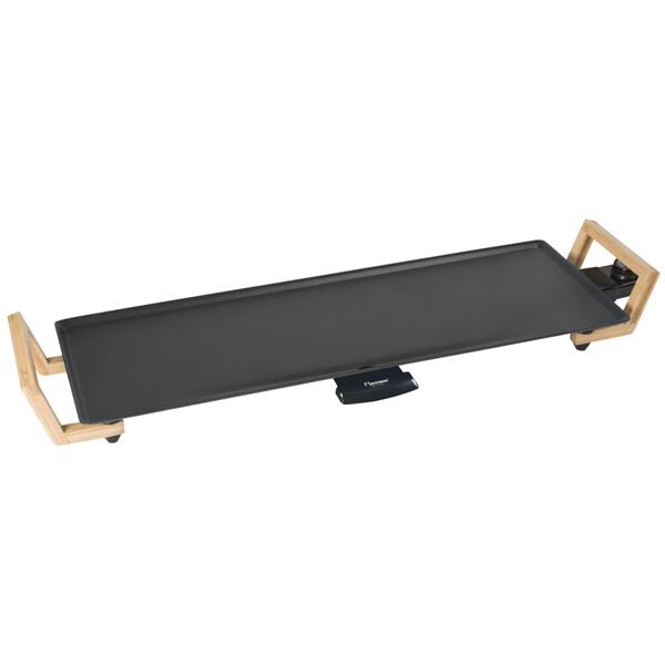 Bestron Griglia Tavolo Plancha Asia Lounge ABP603BB Bamb&ugrave; XL 70x23 cm