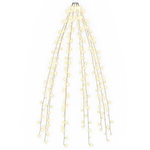 vidaXL Rete di Luci per Albero di Natale con 250 LED 250 cm