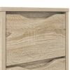 vidaXL Comodino Rovere Sonoma 30,5 x 30 x 43 cm Legno multistrato