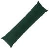 vidaXL Cuscino con cuscino HEERLEN Verde Scuro 40 x 145 cm Velluto
