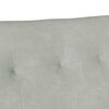vidaXL Panca Chesterfield Grigio chiaro 112 x 65.5 x 75 cm Velluto