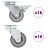 vidaXL Ruote Girevoli 32 pz 50 mm