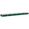 vidaXL Letto rialzato da giardino Verde 480 x 80 x 24 cm