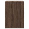 vidaXL Cassettiera Angolo Rovere Marrone 60x41x58cm Legno Multistrato