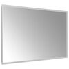 vidaXL Specchio da Bagno con Luci LED 50x80 cm