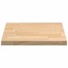 vidaXL Piano di Lavoro Cucina 40x63,5x2,7 cm Legno Massello Rovere