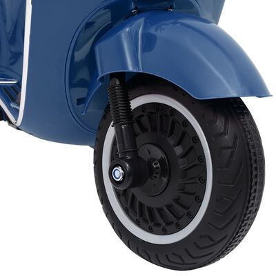 vidaXL Motocicletta Elettrica per Bambini Vespa GTS300 Blu
