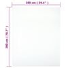vidaXL Lenzuola con Angoli Jersey 2pz Bianche 100x200 cm Cotone