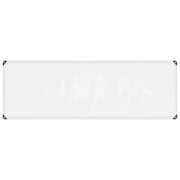 vidaXL Telone Trasparente con Occhielli 1x3 m in Polietilene