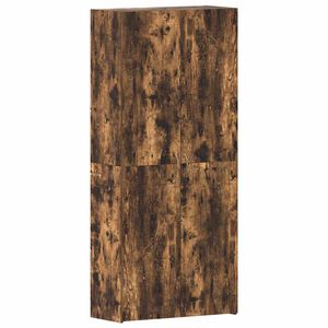 vidaXL Mobile per scarpe 80 x 35.5 x 180 cm Legno ingegnerizzato