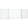 vidaXL Lavagna Magnetica Pieghevole 160x50x1,7 cm in Alluminio