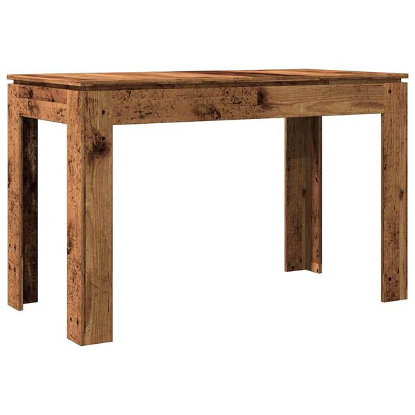 vidaXL Tavolo da Pranzo Legno Antico 120x60x76 cm in Truciolato