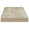 vidaXL Scaffale a Parete Rovere 60x23,5x3,8 cm in MDF