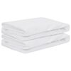 vidaXL Protector per materassi 2 pz 90 x 220 cm Impermeabile Bianco
