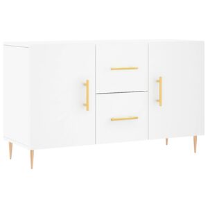 vidaXL Credenza Bianca 100x36x60 cm in Legno Multistrato