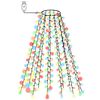vidaXL Rete di Luce per Albero di Natale 150 LED Multicolore 150 cm