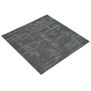 vidaXL Piastrella per Tappeto Grigio Carbone 50 x 50 cm 4 pz