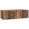 vidaXL Mobile Porta TV da Muro 98 x 41 x 30 cm Legno antico