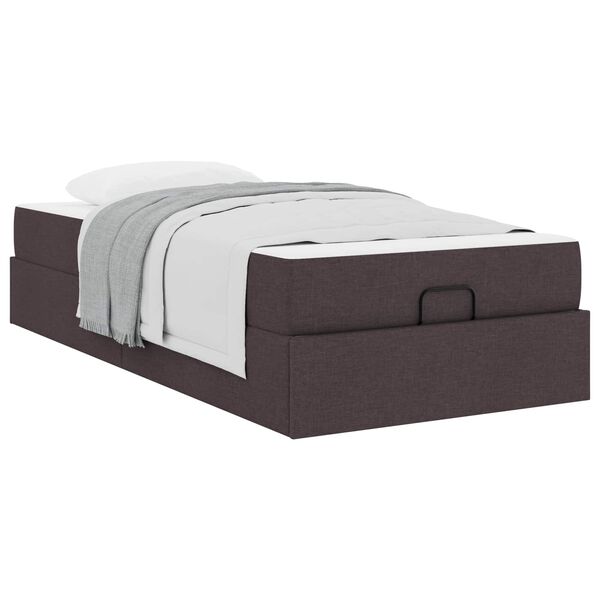 vidaXL Struttura letto con materasso con materasso 2 pcs Tanno Tessuto