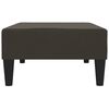 vidaXL Poggiapiedi Grigio Scuro 78x56x32 cm in Velluto